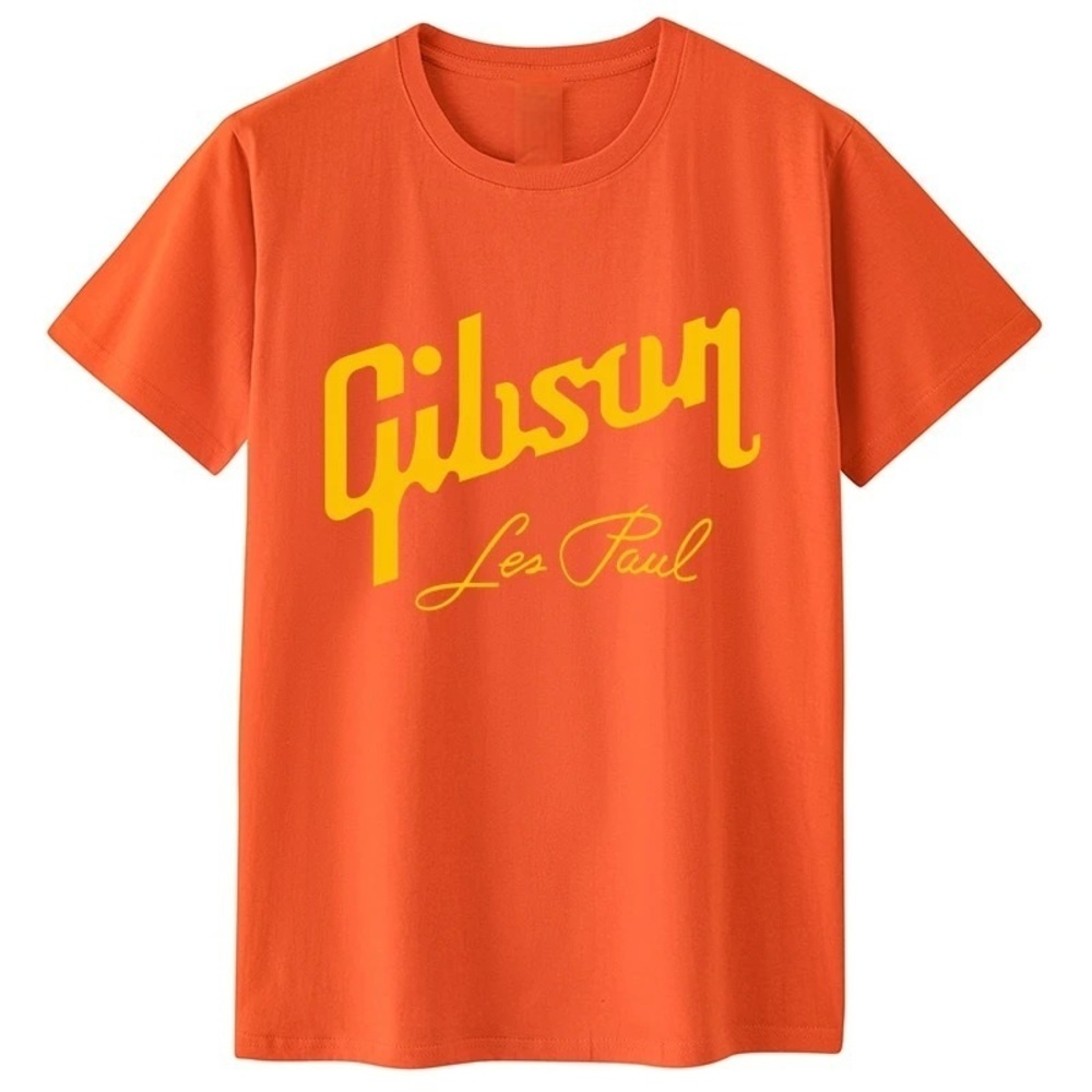 Guitar Gibson T Shirt Summer Men Short Than